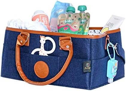 Sarvoza Baby Diaper Caddy Large Tote Organizer