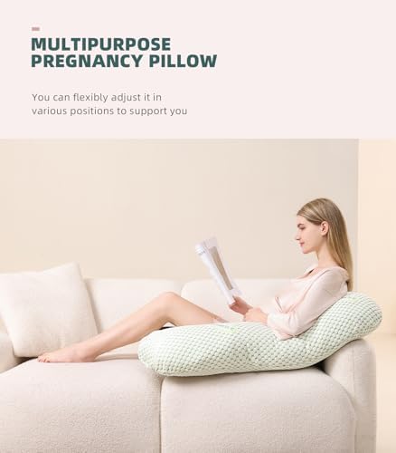 Oternal Pregnancy Pillow with Adjustable Cover