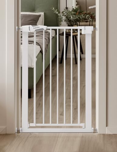 BABELIO 36 Tall Narrow Baby Gate with Auto-Close