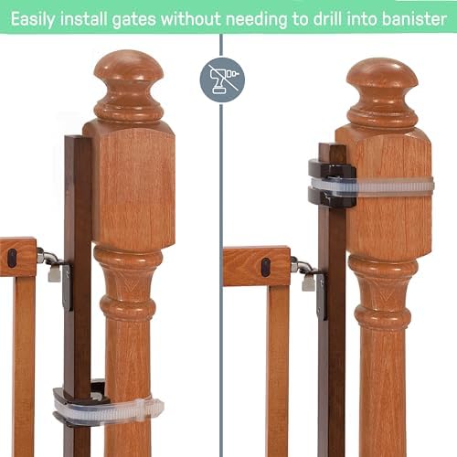 Universal Banister Mounting Kit for Baby Gates