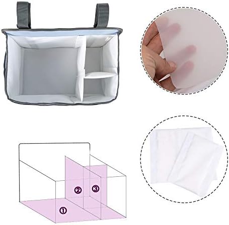 MOMIGO Baby Diaper Caddy Stacker Organizer