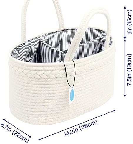 Casaphoria Woven Hamper - Cream White 142x85x71 1