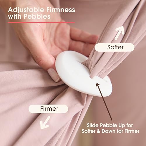bbhugme Adjustable Pregnancy Pillow - Dusty Pink