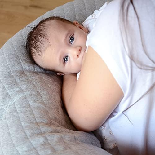 Baba Big Flopsy Pregnancy Pillow - Heather Grey