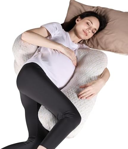 Cozynites Cooling Maternity Pillow with Adjustable Wedge