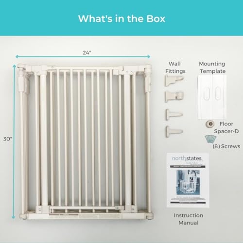 Toddleroo 3 in 1 Metal Superyard 151 Wide with Wall Mount Kit 1