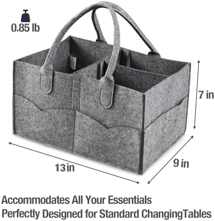 PandaEar Baby Diaper Caddy Organizer 1