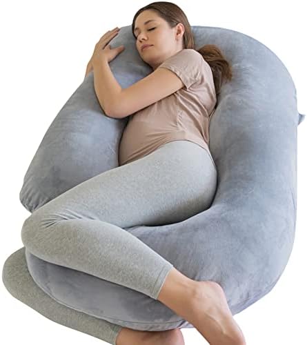 Bllgrass Maternity Pillow U Shape for Comfortable Sleep and Support
