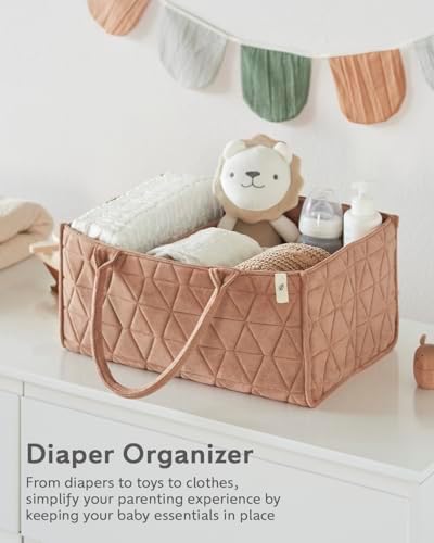 Baby Diaper Caddy Organizer for Changing Station and Car