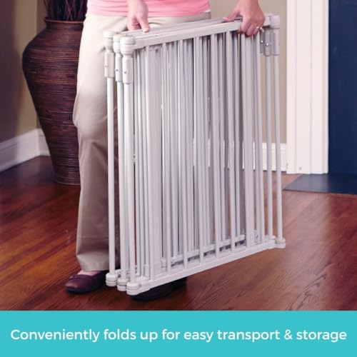 Toddleroo 3 in 1 Metal Superyard 199 Wide with Wall Mount Kit 1