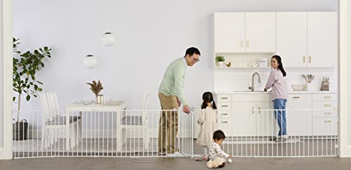 Regalo Super Wide Adjustable Baby Gate with Play Yard