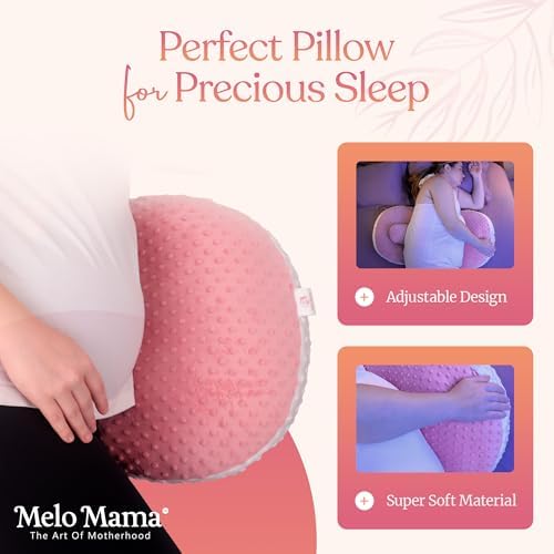 Melo Mama Pregnancy Pillow with Washable Cover