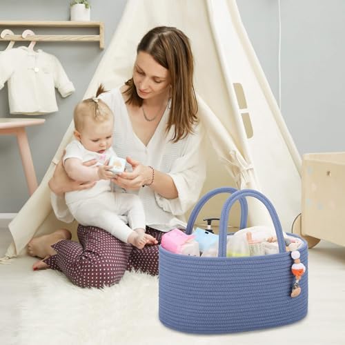 COMSE Large Diaper Caddy Organizer for Baby Essentials