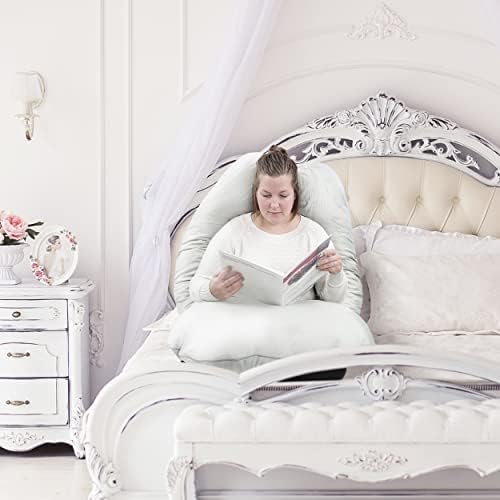 Acorn Baby Full Body Pillow - Light Gray 55x31in