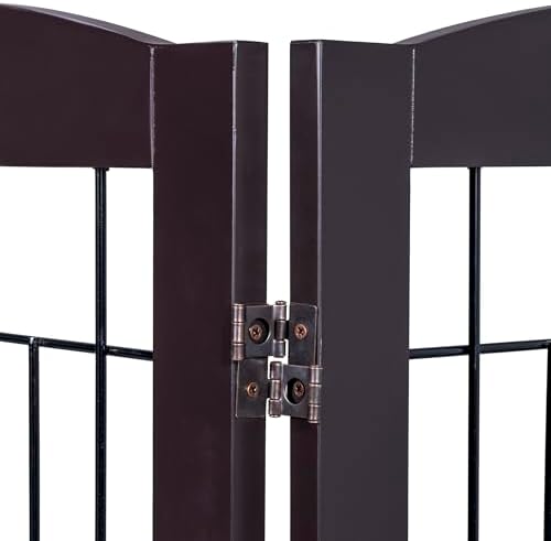 Spirich 30 Tall Freestanding Pet Gate with 3 Panels