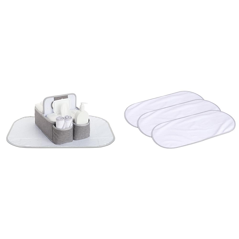 Munchkin Portable Diaper Caddy with 3 Waterproof Liners