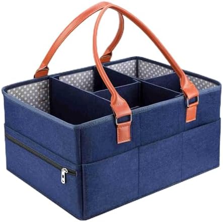 Baby Diaper Caddy Organizer Large Portable