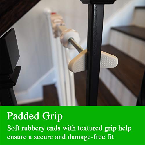 Extra Long M8 Stair Banister Adapter Y-Spindle Rods 2 Pack