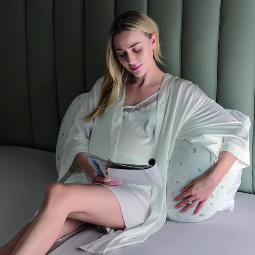 DOUBLE 2 C Pregnancy Body Pillow - Grey