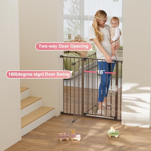 InnoTruth 36 Baby Gate for Doorways and Stairs