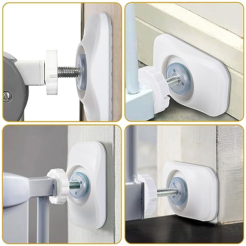 Dreyoo Baby Gate Extender 4 Pack M8 Spindle Rods 1