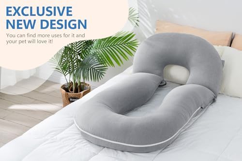 INSEN Pregnancy Pillow with Detachable Design