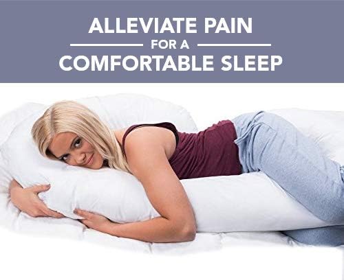 ComfySure Full Body Pregnancy Pillow - 58 J Shaped Maternity Support 1