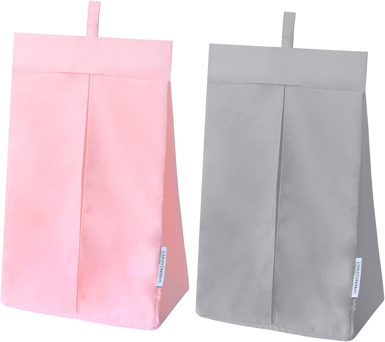 SPRINGSPIRIT Diaper Stacker Organizer Grey Pink