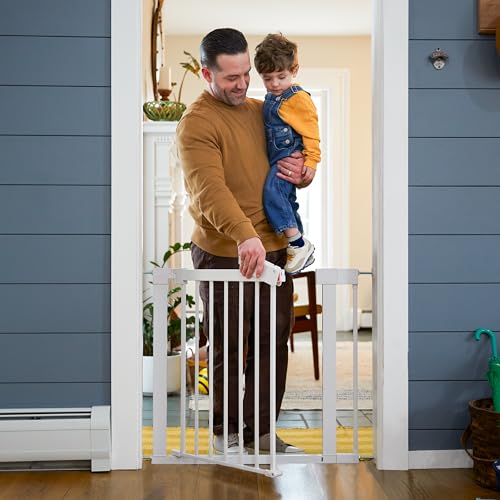 Safety 1st Pressure Mounted Baby Gate for Doorways with SecureTech