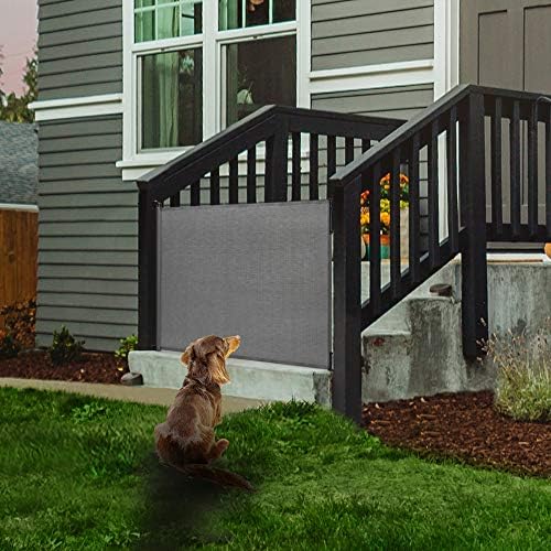 EasyBaby Retractable Gate 33 Tall 55 Wide Grey