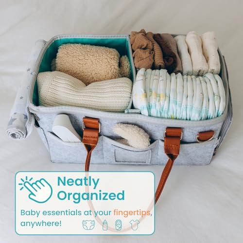 HOME FOR EACH Diaper Caddy Organizers Bundle 1