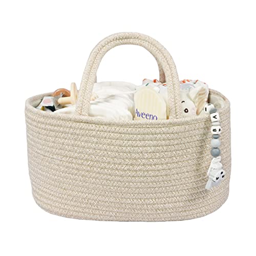 XUANGUO Baby Diaper Caddy Organizer with Handles