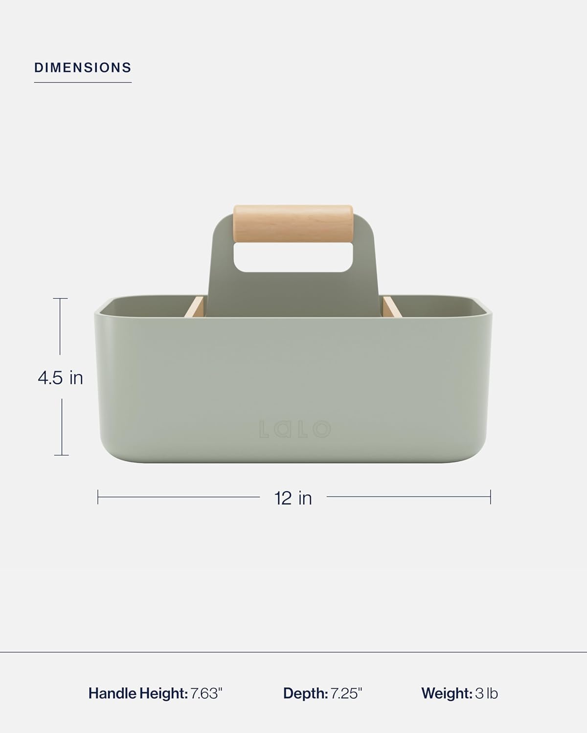 Lalo The Caddy - Multi-Purpose Storage with Removable Dividers 1