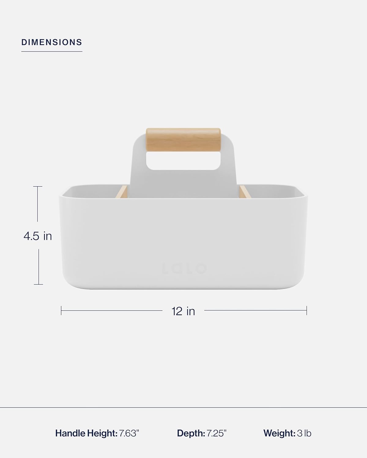 Lalo The Caddy - Multi-Purpose Storage with Removable Dividers