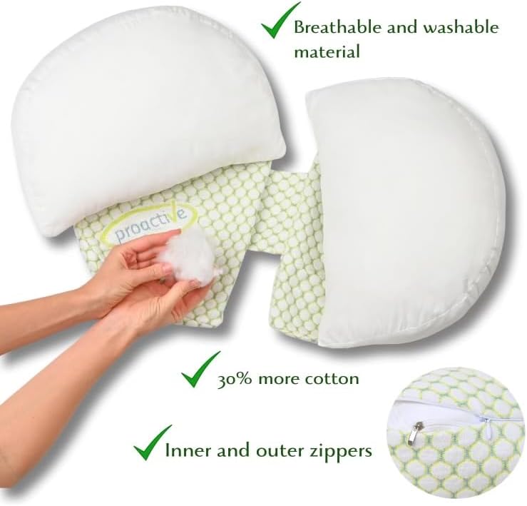 Luxury Maternity Pillow with 30 More Cotton