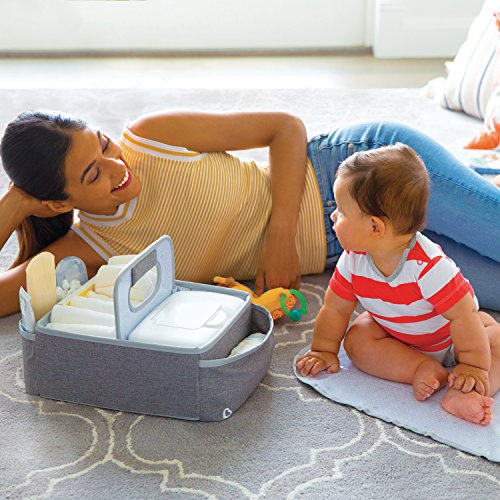 Munchkin Portable Diaper Caddy with 3 Waterproof Liners