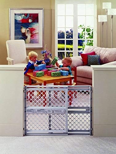 MYPET Universal Pet Gate - 26 to 42 Wide Gray
