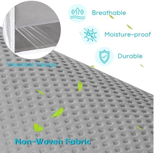Ofiray-home Hanging Diaper Caddy with Mesh Pockets