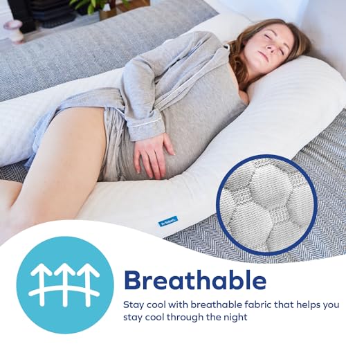 Dr Talbots Moms Pregnancy Pillow - Cool U-Shaped Support