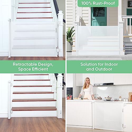 Likzest Retractable Baby Gate 33 Tall 55 Wide