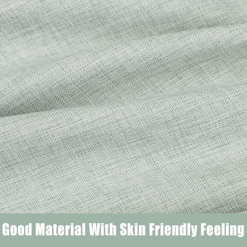 TANOFAR J-Shaped Pregnancy Pillow Cover Green