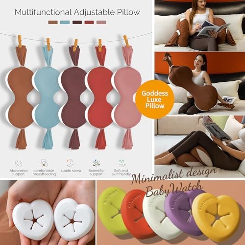 Fogkiss Pregnancy Pillow Adjustable Support for Comfort