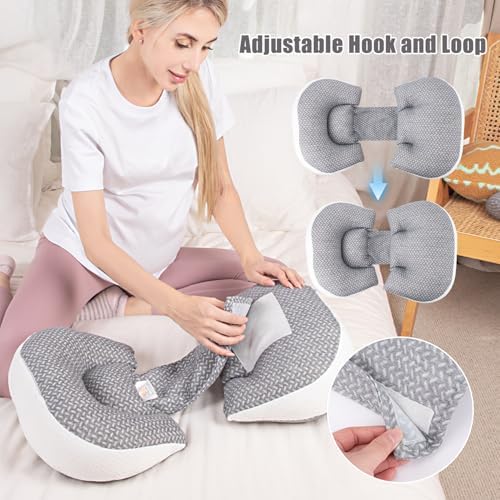 Chilling Home Pregnancy Pillow with Adjustable Support