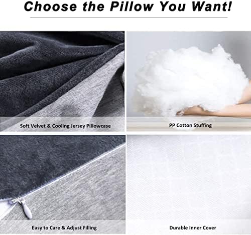 MOON PINE 60 Inch Pregnancy Pillow with Detachable Cover