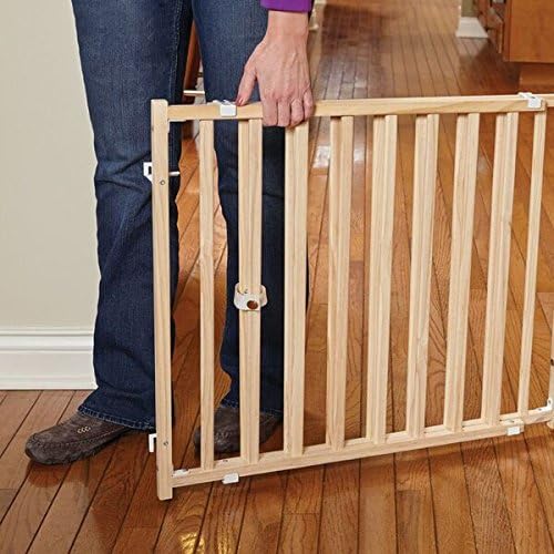 Midwest Home for Pets Extra-Wide Wooden Dog Gate