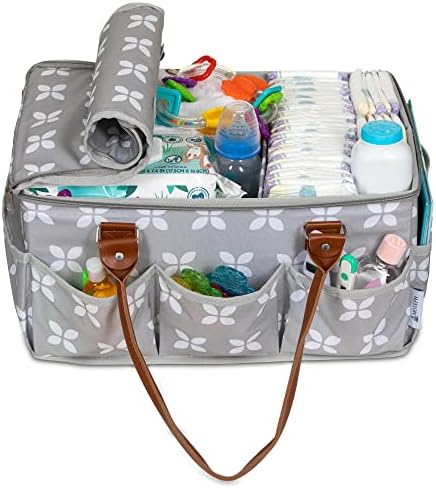 Moteph Extra Large Diaper Caddy - Baby Shower Gift