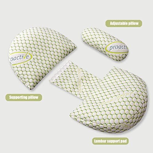 WMM Pregnancy Pillow with Adjustable Support - Pink Small