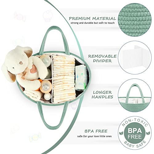 Maliton Diaper Caddy Organizer - Green