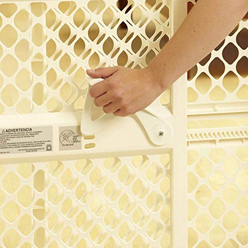 Toddleroo Supergate Ergo Baby Gate - 26 Tall Ivory