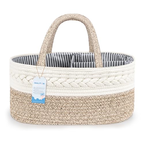 Maliton XXLarge Diaper Caddy Organizer Basket